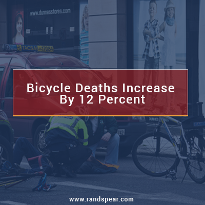 Bicycle deaths increase by 12 percent